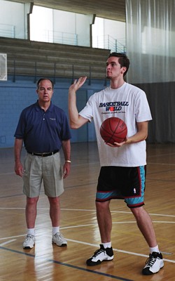 Hal Wissel and Pau Gasol
